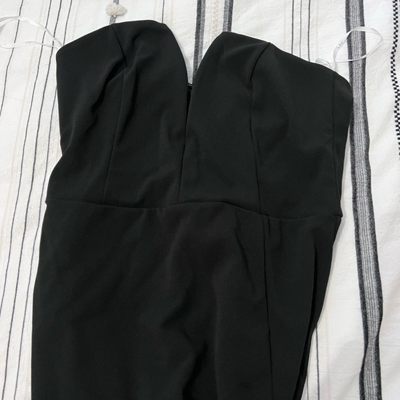 Lulus Dedicated to Glamour Black Strapless Maxi Dress - Picture 4 of 5